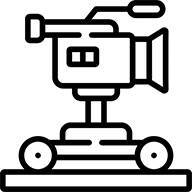 Video camera on wheels